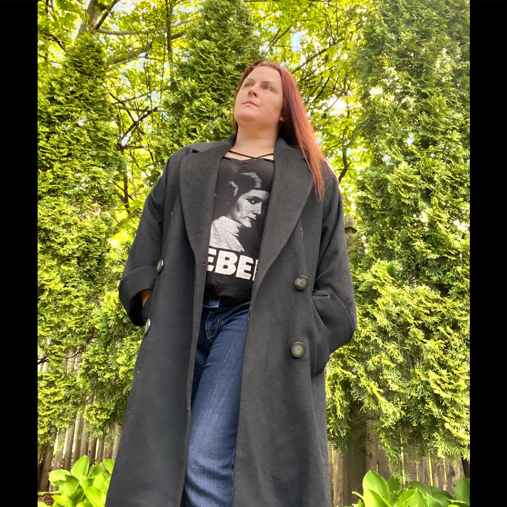 Christian Dior Vintage Black Coat Made With Loro Piana Italian Lambswool Size 14